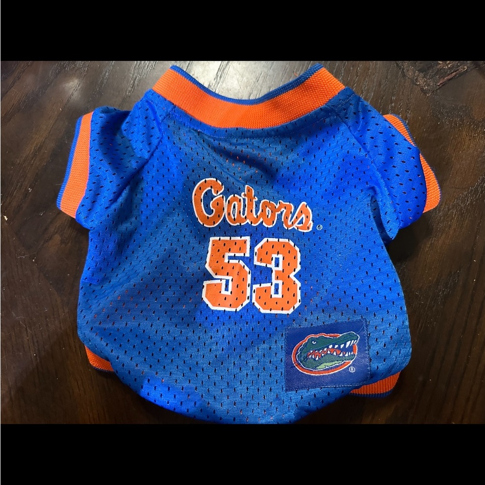 Florida Gators Jersey Dog/Cat Size Small EUC